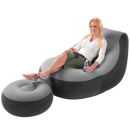 Intex Ultra Lounge Luftsessel mit Fussstütze
